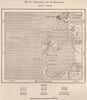 Cartagena and its harbours. Colombia 1885 old antique vintage map plan chart