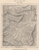 Cuenca Basin. Ecuador. Tomebamba Yanuncay Tarqui Machangara 1885 old map
