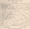 Political divisions of Ecuador 1885 old antique vintage map plan chart