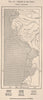 Empire of the Incas. Peru 1885 old antique vintage map plan chart