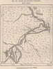 Iquitos and the Amazon/Napo confluence. Peru 1885 old antique map plan chart