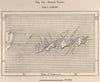 Staten Island. Isla de los Estados, Tierra del Fuego, Chile 1885 old map