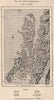 Chonos Archipelago. Chile 1885 old antique vintage map plan chart