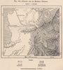 Copiapo and its mineral district. Chile 1885 old antique map plan chart