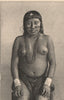Galibi woman. French Guiana 1885 old antique vintage print picture