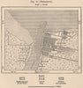 Janjanbureh. Guyana. British Guiana (Guyana)  1885 old antique map plan chart