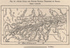 South Goias and Future Federal Territory of Brazil(Brasilia).Goiás 1885 map