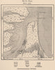 Natal. Brazil 1885 old antique vintage map plan chart