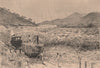Sugar Harvest. Brazil 1885 old antique vintage print picture