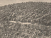 Coffee Plantations. Brazil 1885 old antique vintage print picture