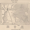 Pelotas. Rio Grande do Sul. Brazil 1885 old antique vintage map plan chart