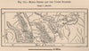 Matto Grosso and the Upper Guaporé. Brazil 1885 old antique map plan chart