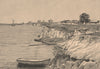 Humaita - View from the banks of the Paraguay 1885 old antique print picture