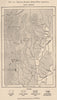 Nevados Plateau, North-west Argentina 1885 old antique vintage map plan chart