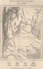 Ancient Basin of the Colorado. Argentina 1885 old antique map plan chart