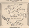 Floras of the Plateaux and Ravines. Argentina 1885 old antique map plan chart