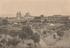 Tucuman. Argentina 1885 old antique vintage print picture