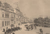 Buenos Aires - Congress Buildings. Argentina 1885 old antique print picture