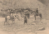 Corral in the province of Patagones. Argentina 1885 old antique print picture