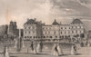 PARIS. Palace of the Luxembourg. BICKNELL 1845 old antique print picture