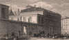 PARIS. Banque de France. BICKNELL 1845 old antique vintage print picture