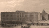 PARIS. Hotel des Monnaies. BICKNELL 1845 old antique vintage print picture