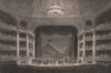 PARIS. Academie Royale de Musique. BICKNELL 1845 old antique print picture