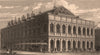 PARIS. Theatre Italien. BICKNELL 1845 old antique vintage print picture
