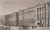 PARIS. Garde Meuble, vers la Place Louis XVI. BICKNELL 1845 old antique print