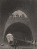 PARIS. Canal de l'Ourcq. BICKNELL 1845 old antique vintage print picture