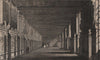 Galerie de François I. Fontainebleau. Seine-et-Marne. BICKNELL 1845 old print