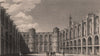 Cour du Chateau de Saint-Germain-en-Laye. Yvelines. BICKNELL 1845 old print