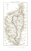Island of CORSICA. Ile de Corse 1818 old antique vintage map plan chart