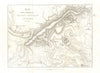 Battles of Engen Stockach Messkirch 1800. 2nd Coalition War 1819 old map