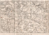 NIEDERSACHSEN. Napoleonic battles. Hamburg Bremen Nienburg Emden 1819 old map