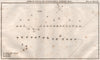 Battle of Cape Finisterre (22 July 1805), Galicia, Spain 1819 old antique map