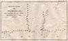 Naval BATTLE OF TRAFALGAR 1805. Spain 1819 old antique vintage map plan chart