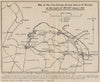 1st German Zeppelin Airship L3 L4 raid on England 19 Jan 1915. Norfolk 1925 map