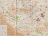 FALL OF FRANCE 1940. Canal Line & Ypres front. Lille Roubaix St Omer 1953 map