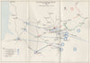 FALL OF FRANCE 1940. German advance to the sea 20 May. Arras Abbeville 1953 map