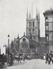 Southwark Cathedral. E.O. HOPPÉ. London 1930 old vintage print picture