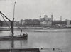 The Tower of London. E.O. HOPPÉ 1930 old vintage print picture