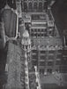 Houses of Parliament from Clock Tower, with Star Court. E.O. HOPPÉ. London 1930