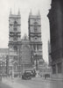 Westminster Abbey. E.O. HOPPÉ. London 1930 old vintage print picture