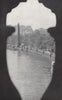 Cleopatra's Needle and Embankment. E.O. HOPPÉ. London 1930 old vintage print