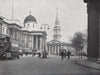The National Galley and St. Martin's-in-the-Fields. E.O. HOPPÉ. London 1930