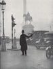 North side, Trafalgar Square. E.O. HOPPÉ. London 1930 old vintage print