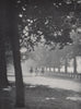 Rotten Row, early morning . E.O. HOPPÉ. London 1930 old vintage print picture