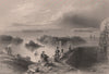 CANADA. View from the Citadel at Kingston. Fort Henry, Ontario. BARTLETT 1842