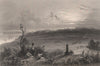 QUEBEC CITY. Plaines d'/Plains of Abraham, Battlefields Park. BARTLETT 1842